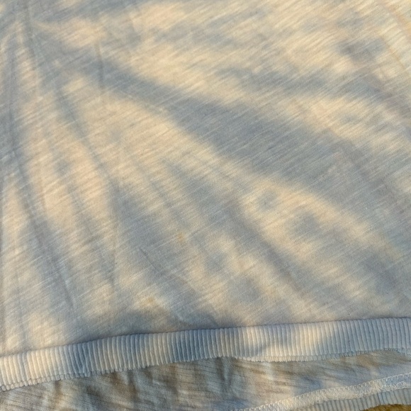 Free People FP Movement Love Tie Dye Tank Top Light Blue White Cropped Size XS - Picture 4 of 6